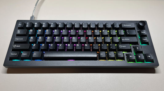 Black Keychron V2 65% Mechanical Keyboard